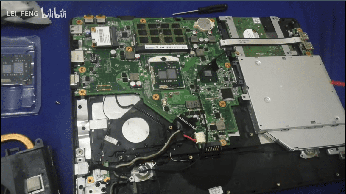 更换笔记本电脑CPU